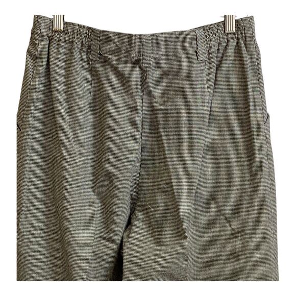 Lee Casuals Pants Womens Size 16 Black White Elastic Waist Dressy Comfort Casual - Picture 10 of 16